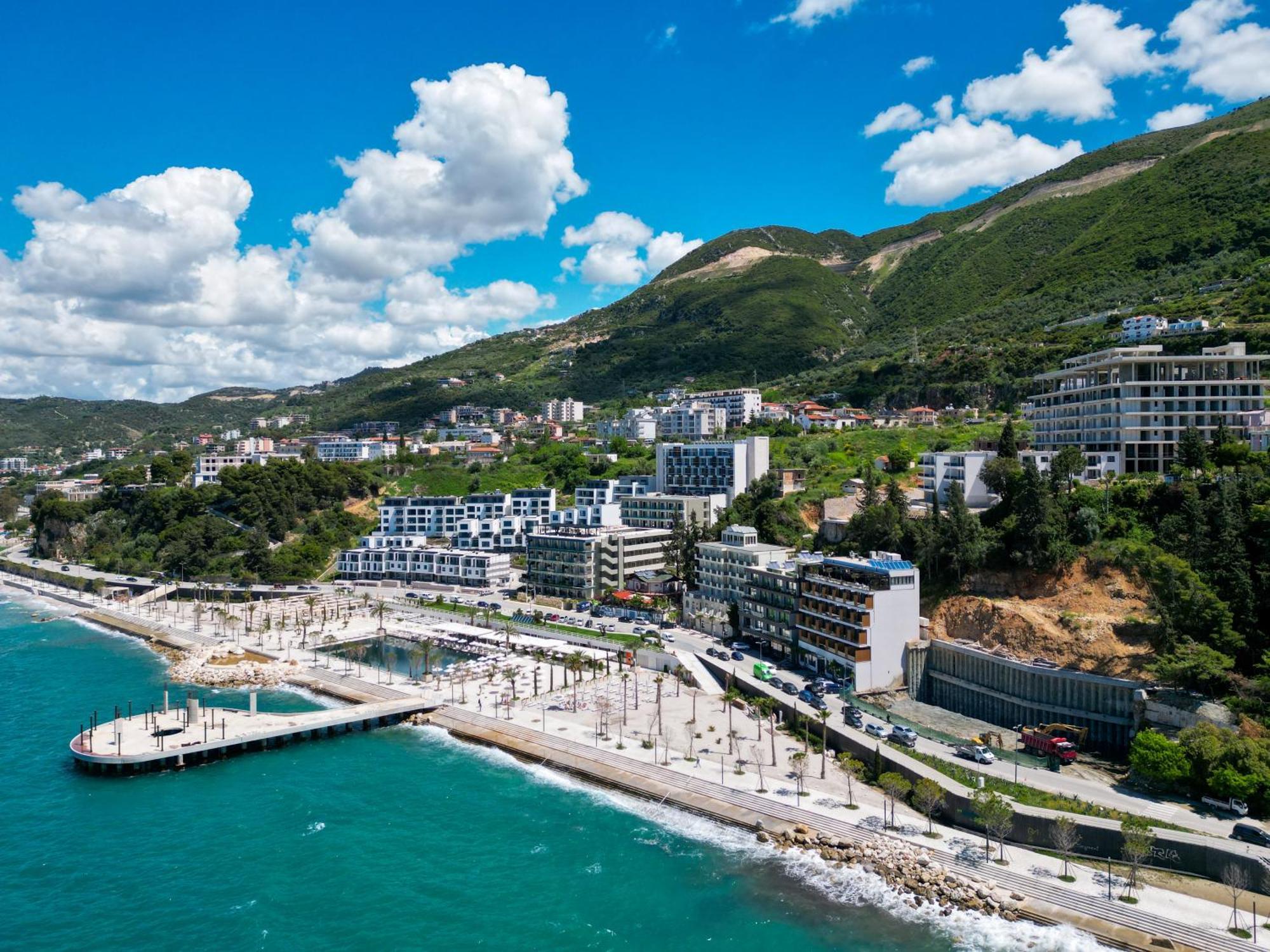 Belvedere Hotel & Spa Vlorë Esterno foto