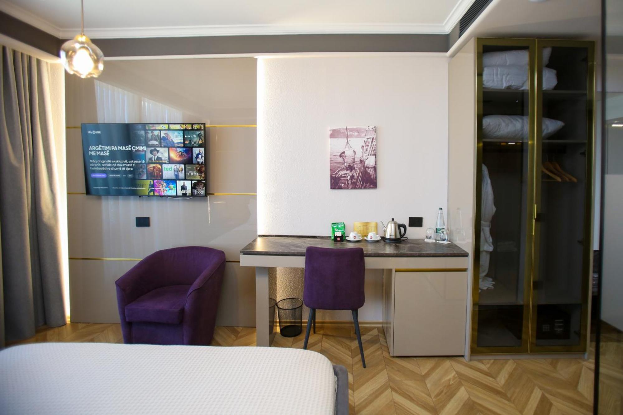Belvedere Hotel & Spa Vlorë Esterno foto